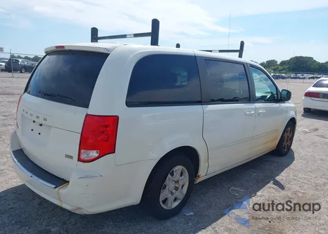 2012 Dodge Grand Caravan Se/Avp z USA, uszkodzony, nr VIN 2C4RDGBG0CR318418
